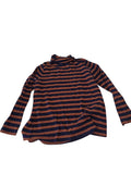 Duluth Trading Co Striped Turtleneck Long Sleeves
