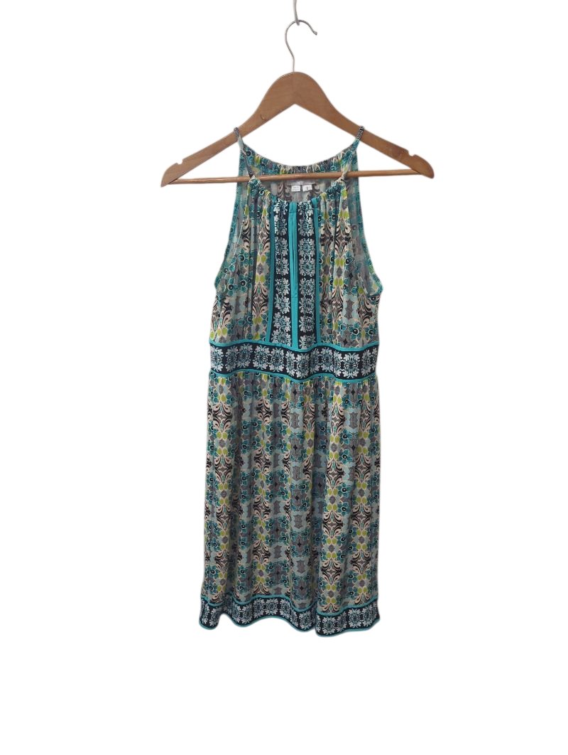 London Times Sleeveless Printed Dresses