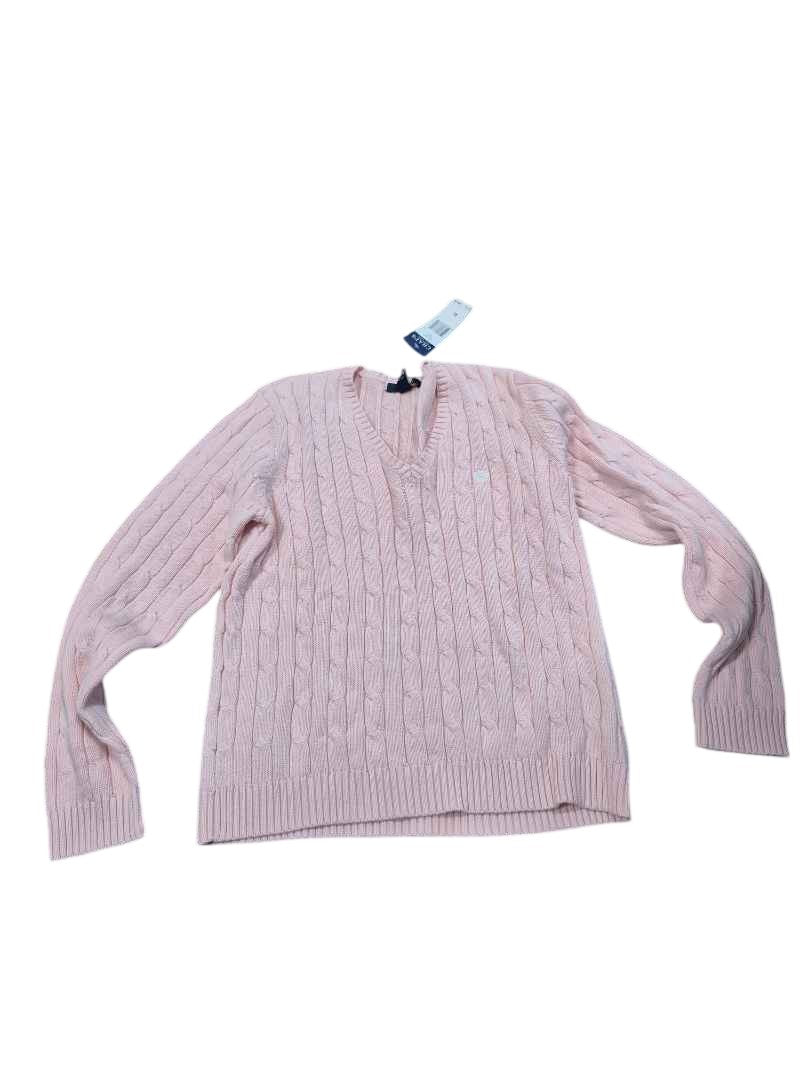 Chaps Cable Knit V-Neck Sweaters