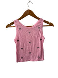 Shein Bow Pattern Tanks
