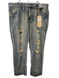 MZNBURAM Distressed Jeans Men's
