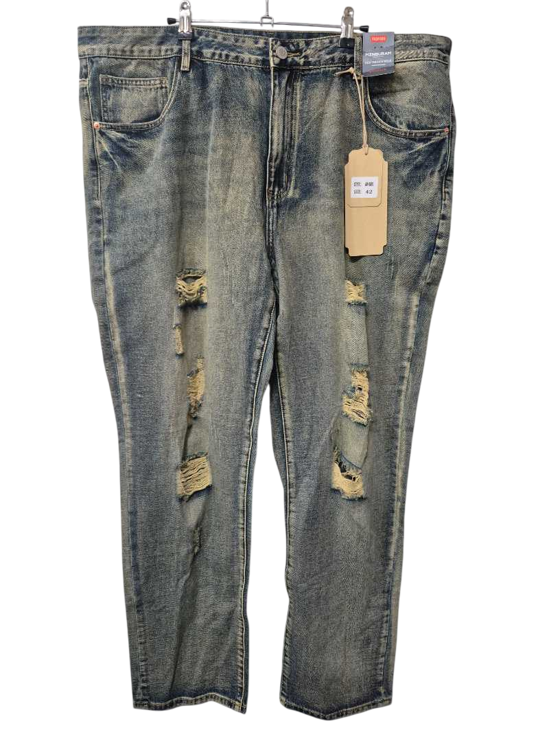 MZNBURAM Distressed Jeans Men's