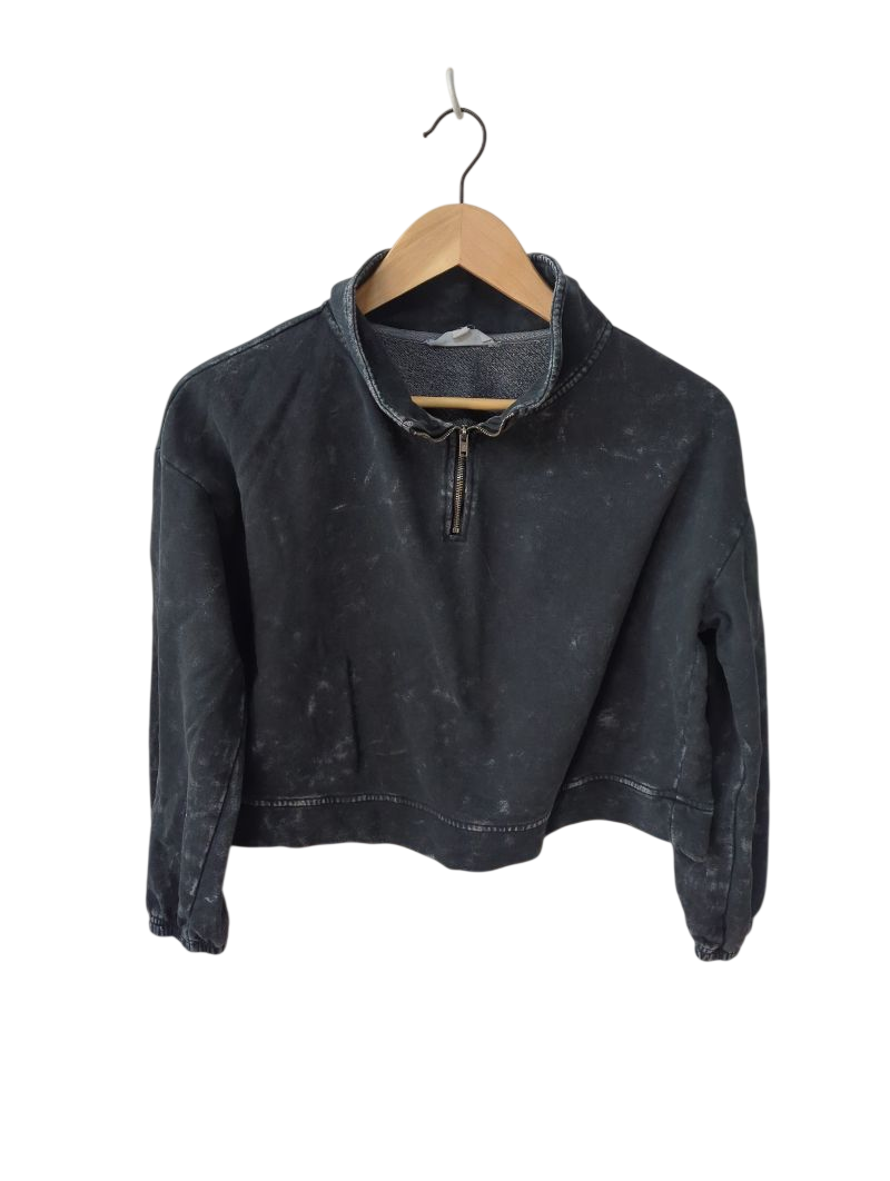 BB Dakota x Steve Madden Half-Zip Pullover Long Sleeves