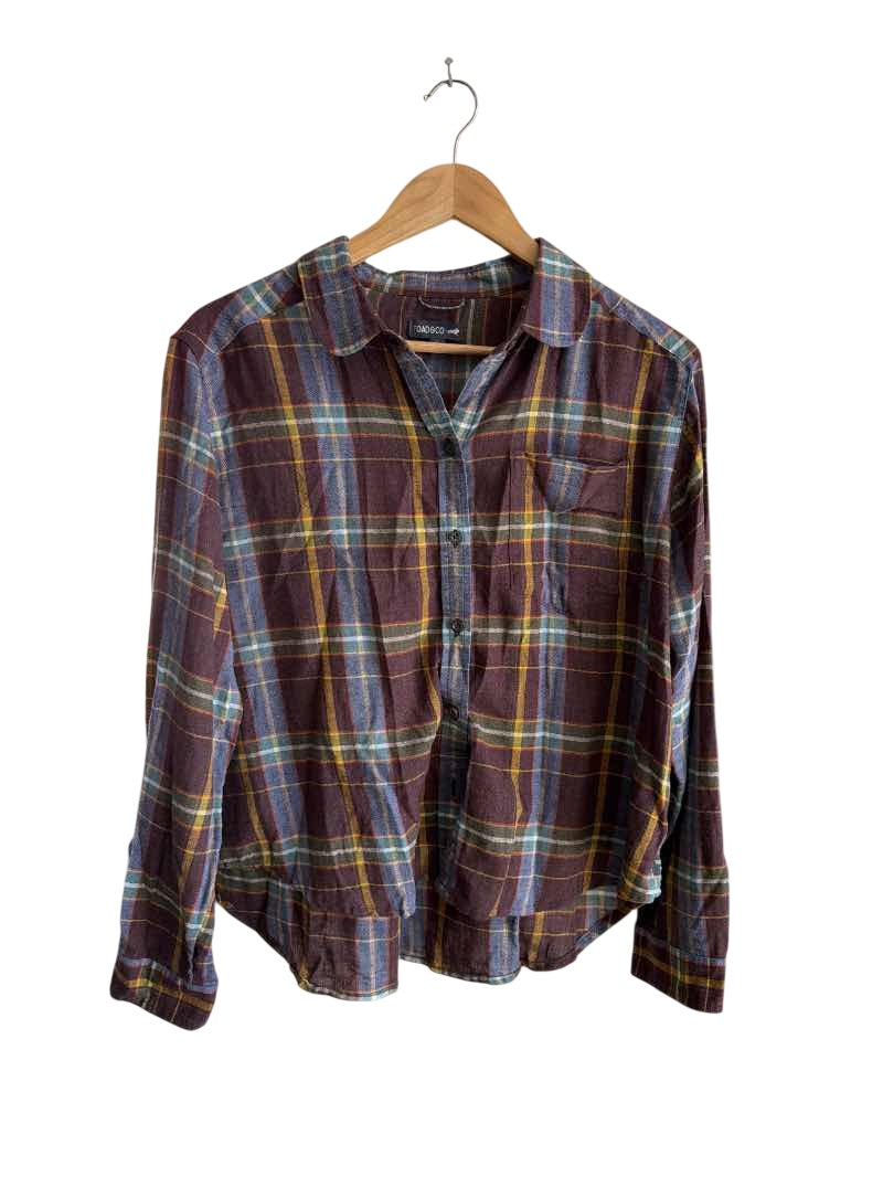 Toad & Co Plaid Button-Up Long Sleeves