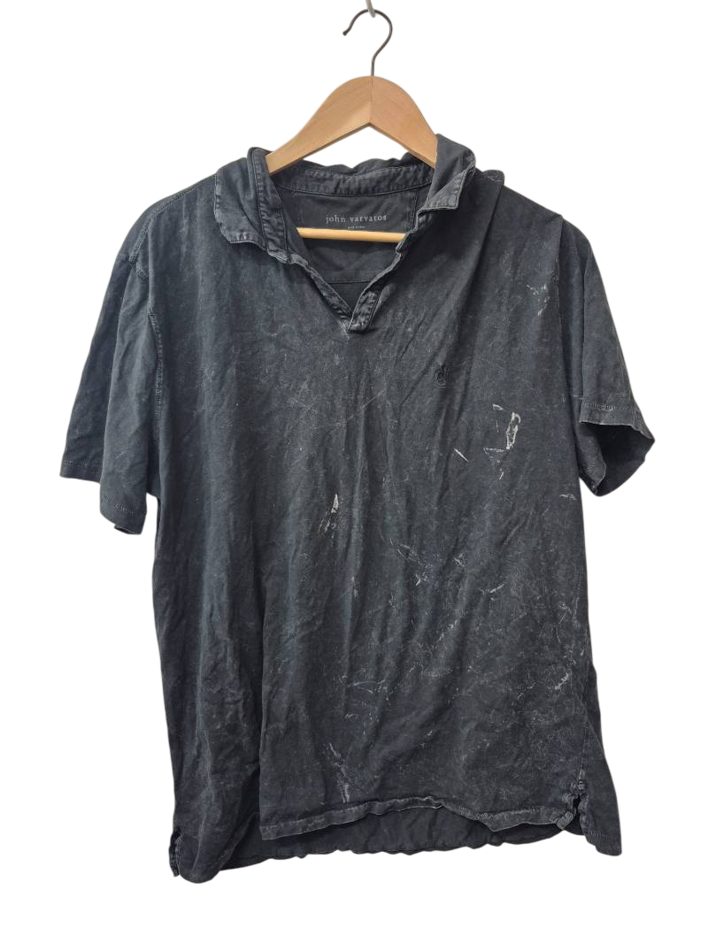 John Varvatos Distressed Hoodie Men's