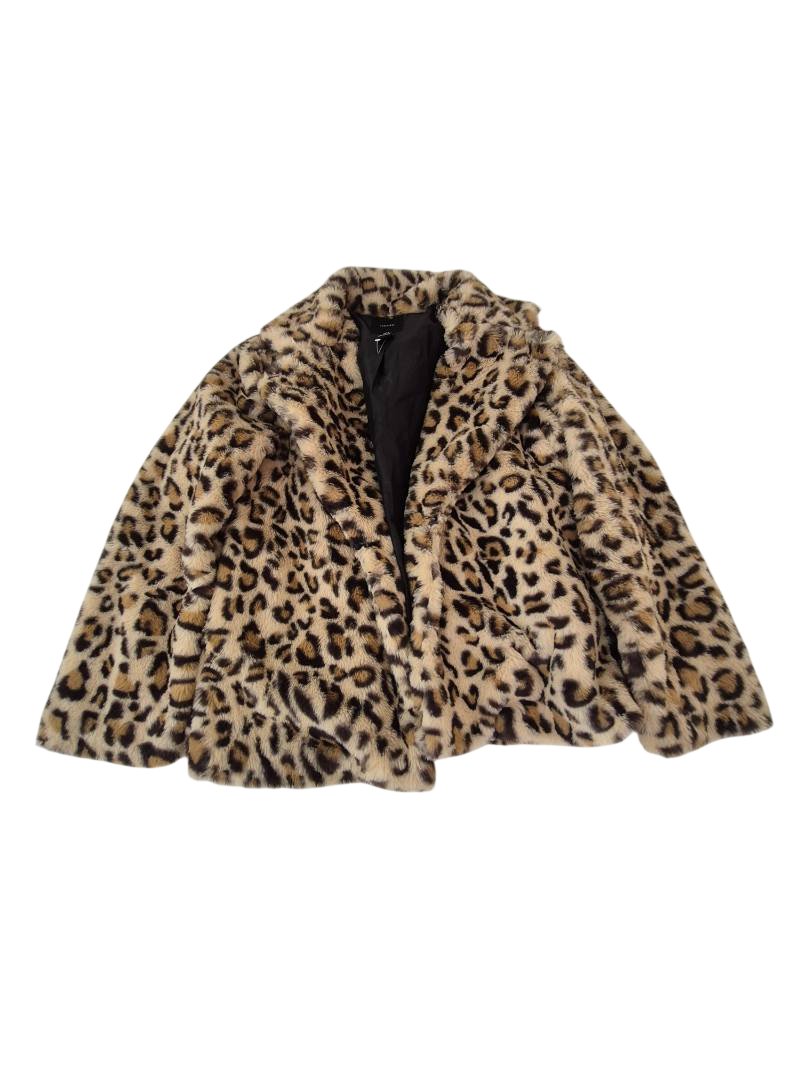 Forever 21 Faux Fur Coat Outerwear
