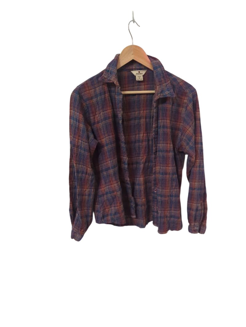 Woolrich Plaid Button-Up Long Sleeves