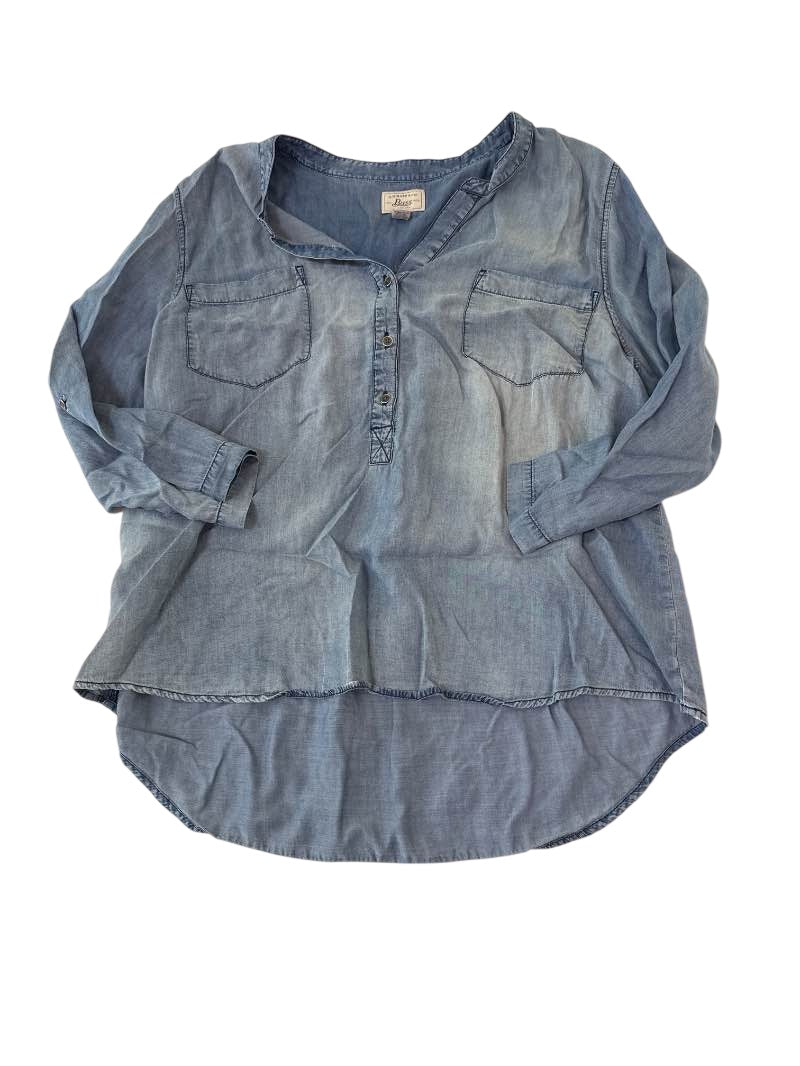 G.H. Bass & Co. Button Front Long Sleeves