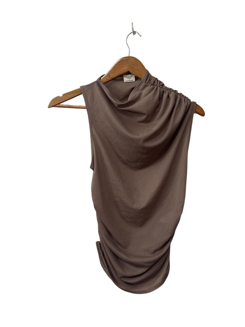 Abercombie & Fitch Gathered Cowl-neck Tanks