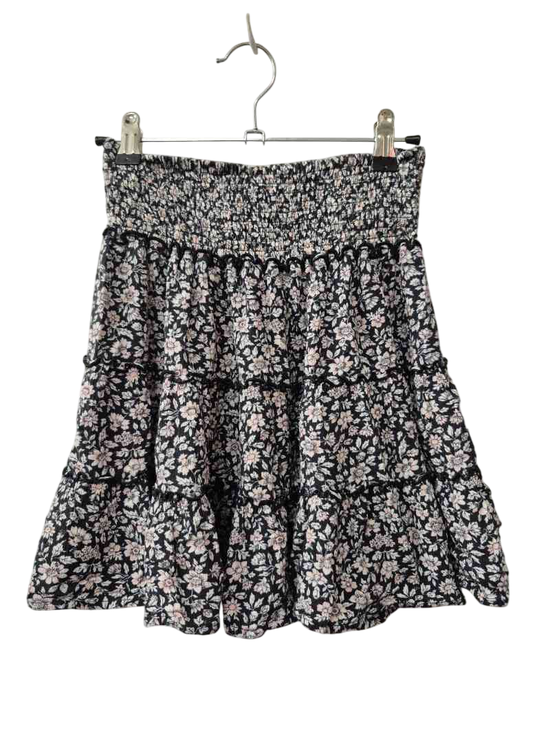 American Eagle Smocked Floral Skirt