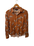 Jane & Delancy Animal Print Shirt Long Sleeves