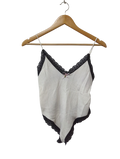 Urban Outfitters Lace-Trim V-Neck Bodysuit