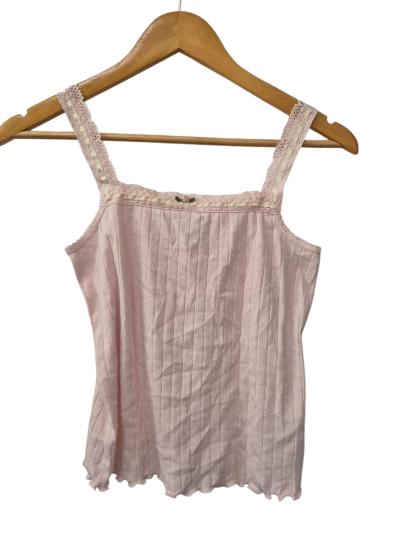 Old Navy Lace Trim Tank Tanks