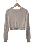 Garage Cropped Crewneck Sweaters