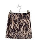 Zebra Print Skirt