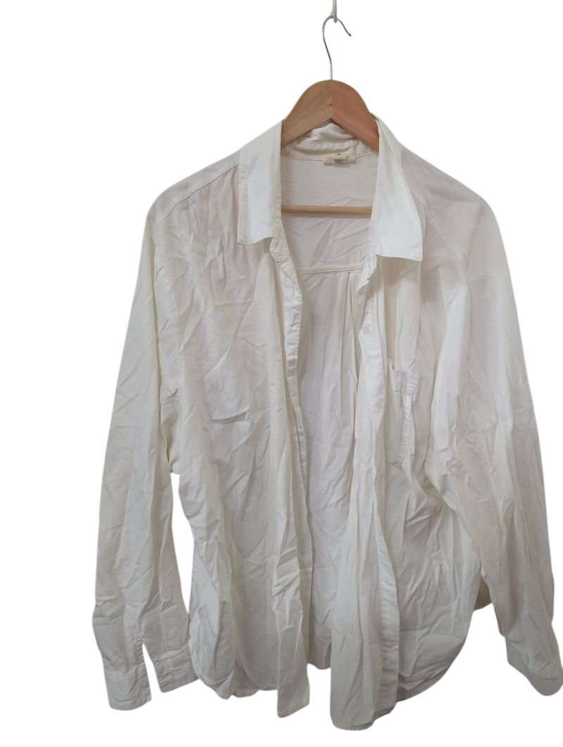 A New Approach  Button-Up Shirt Long Sleeves