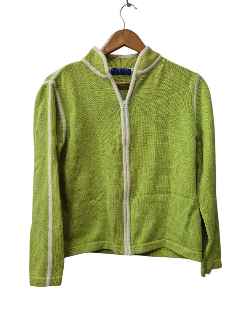 Karen Scott Sport Vintage Zip Jacket Vintage