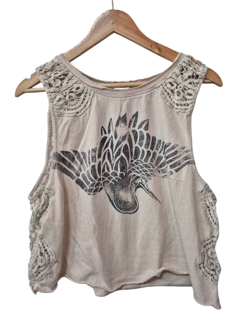 We The Free Sleeveless Crochet Tanks