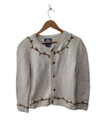 Rey Wear Embroidered Cardigan Vintage