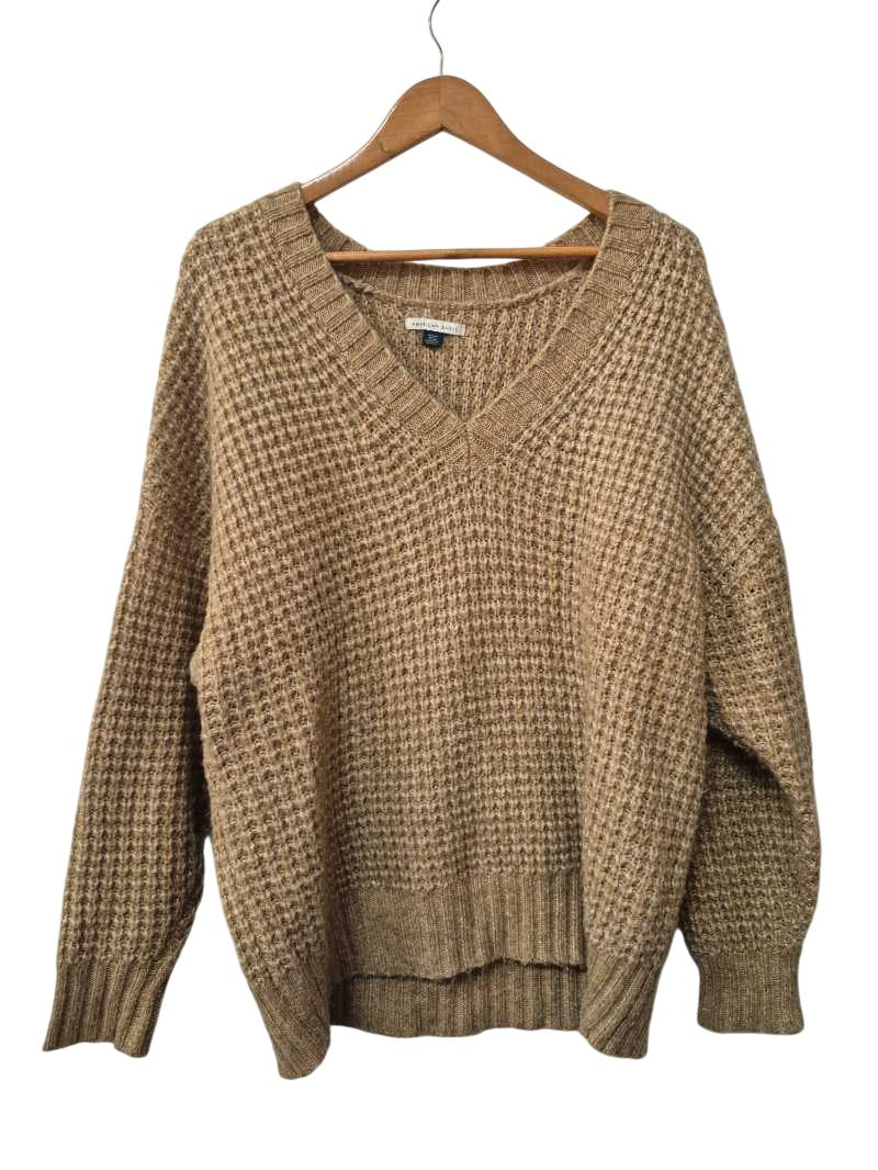 American Eagle V-Neck Knit Sweaters