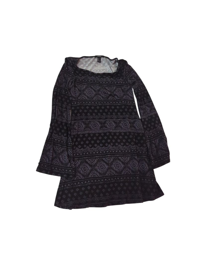 Forever 21 Patterned Long Sleeve Dresses