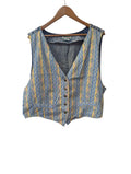 Stefano International Vintage Buttoned Vest Vintage