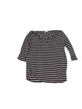 Emory Park Striped V-Neck Long Sleeves
