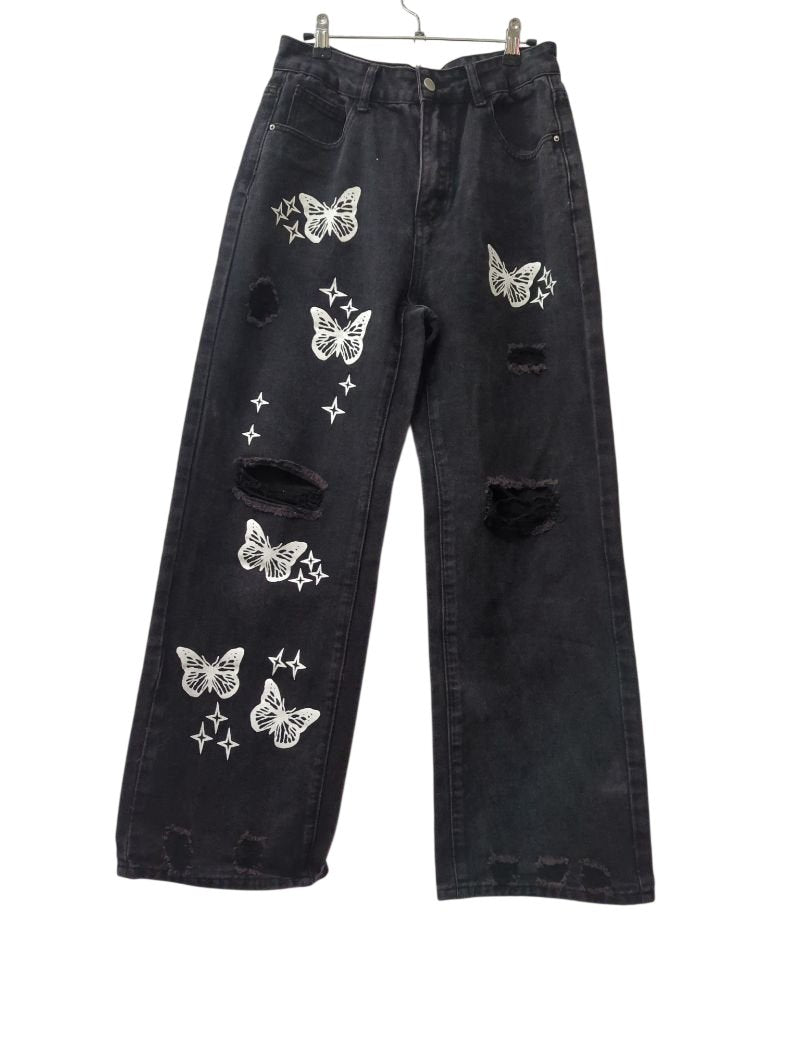 SHEIN Wide Leg Jeans