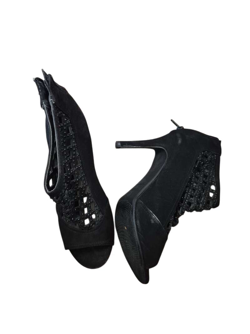 Madeline Stuart Cutout Peep Toe Heels