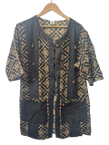 Black Magic Boho Patterned Jacket Vintage