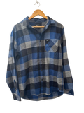 Quick Silver Plaid Button-Up Men's