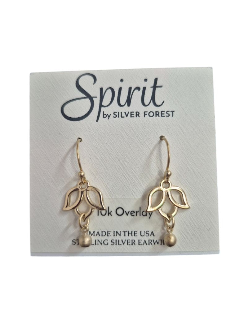 Spirit Leaf Drop Earrings Jewelry