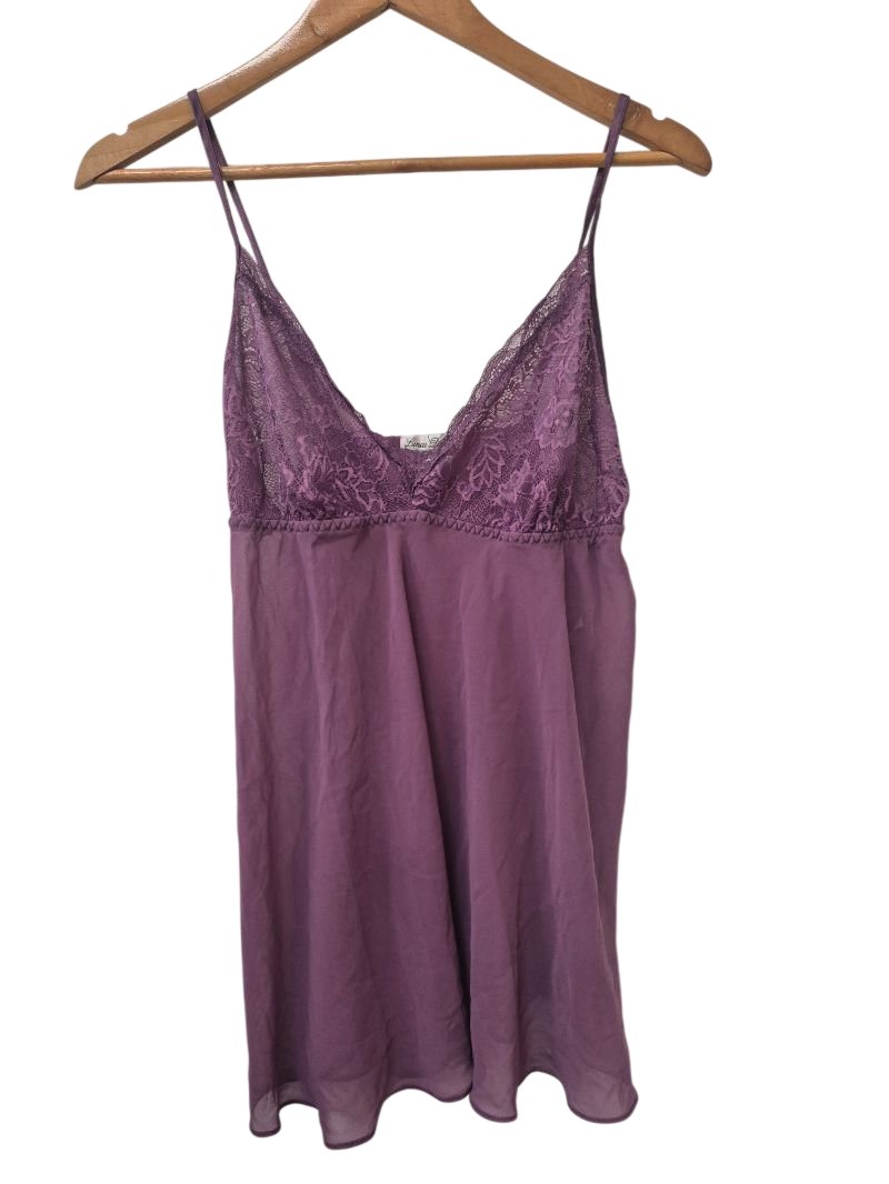 Linea Donatella Lace Slip Dress Vintage