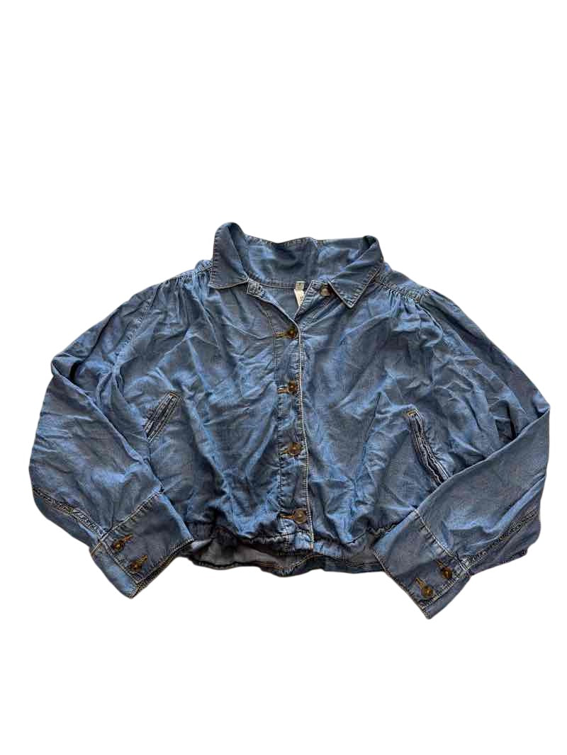 Torrid Denim Button-Up Long Sleeves