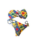 SHEIN Bandeau Bikini Swimwear
