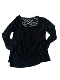 Igigi Lace Accent Long Sleeves