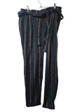 Angel Kiss Striped Tie-Waist Pants