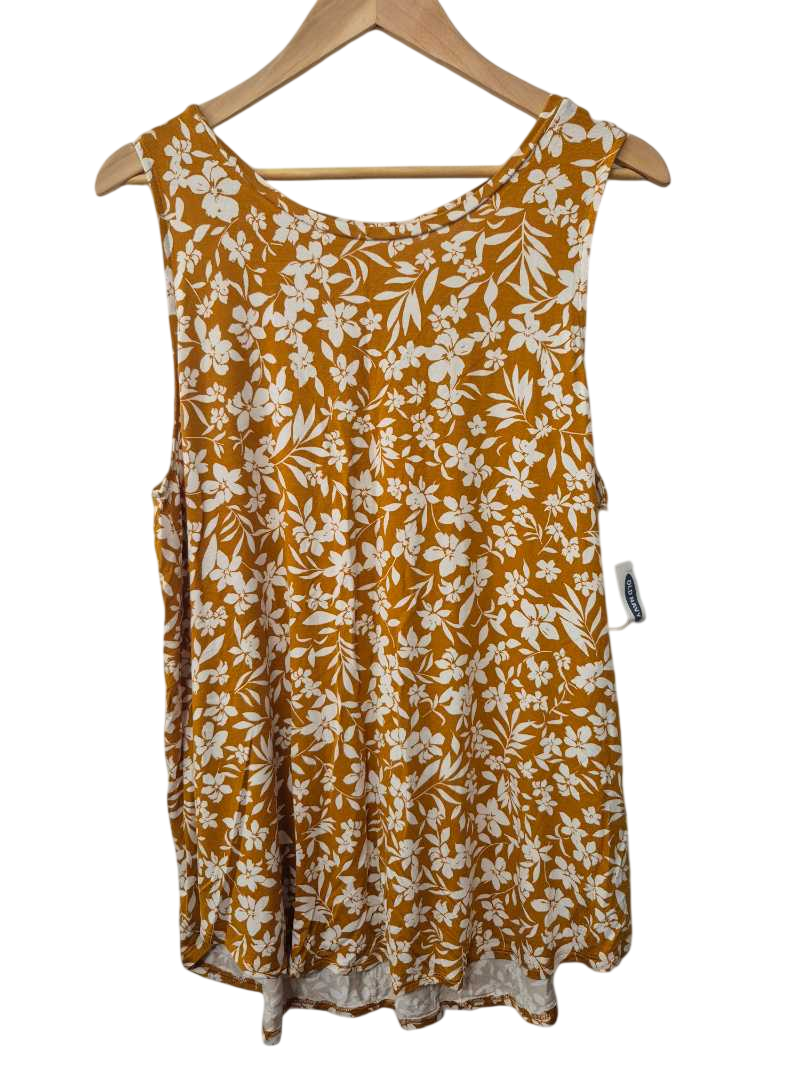 Old Navy Sleeveless Floral Tanks