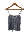 Aeropostale Checkered Button-Up Tanks