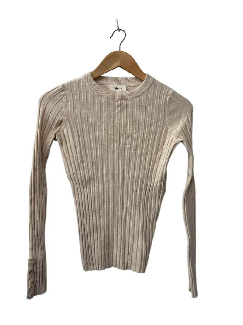 Bohme Ribbed Crewneck Long Sleeves