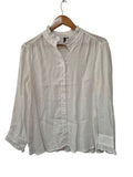 Vera Moda Ruffled Collar Blouse Long Sleeves