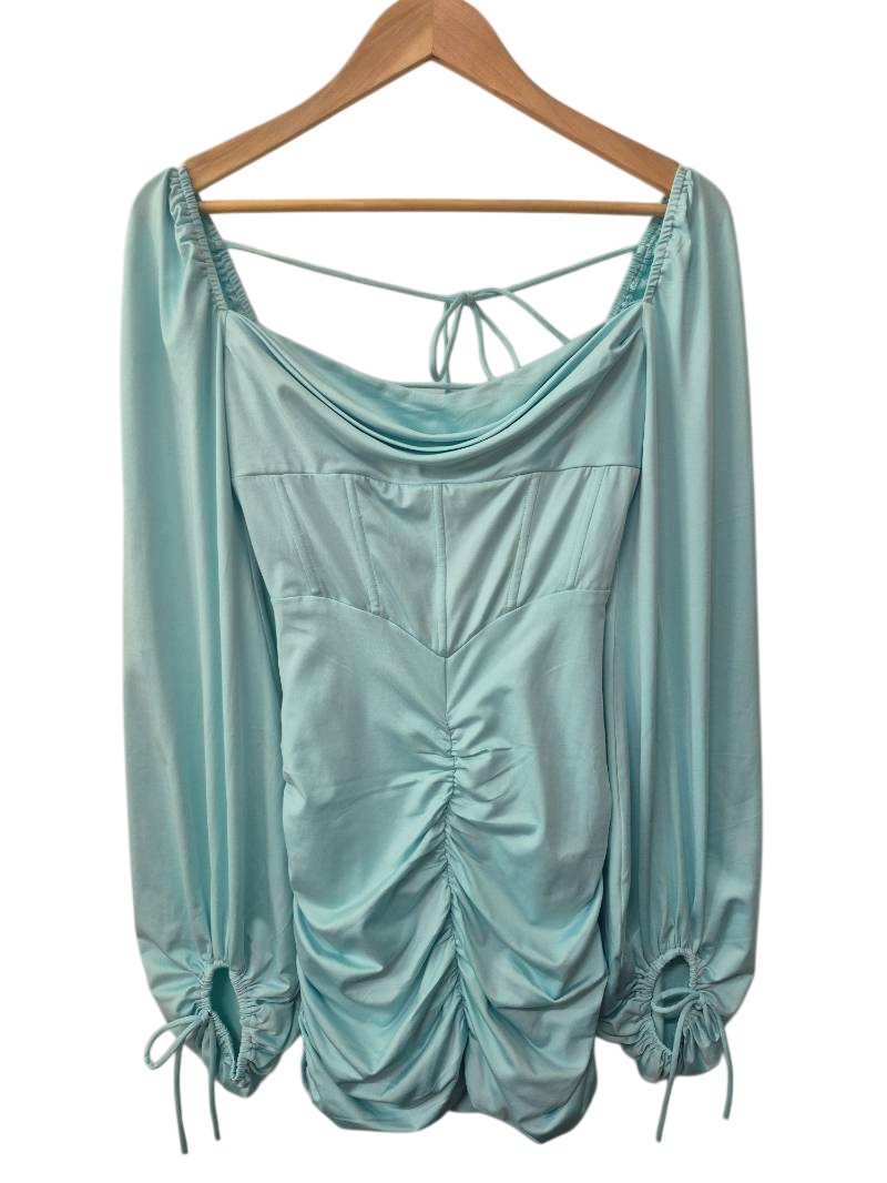 Lucy in the Sky Ruched Long-Sleeve Dresses