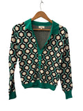 Suncoo Patterned Cardigan Long Sleeves