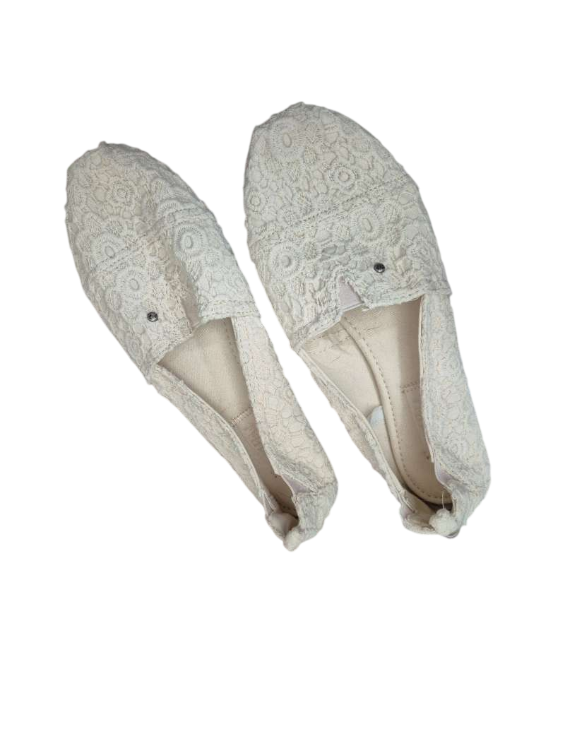 Mad Love Lace Slip-On Flats