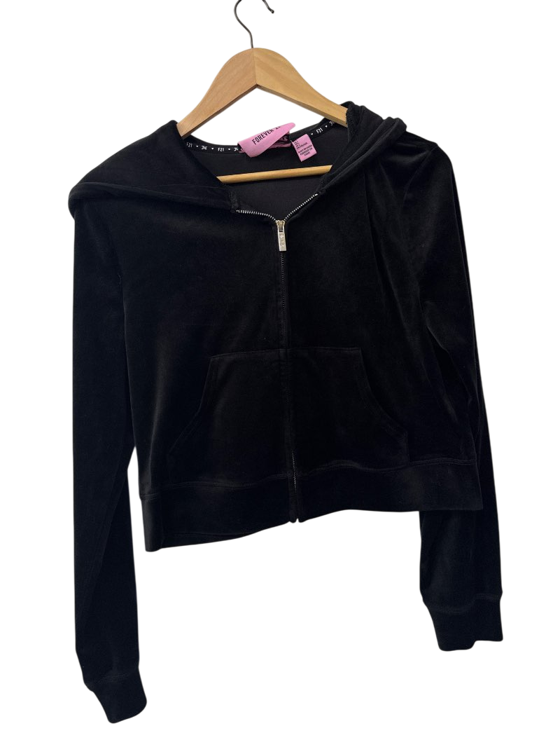 Justice Cropped Hoodie Long Sleeves