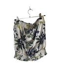Naked Zebra Floral Smocked Tank Tanks