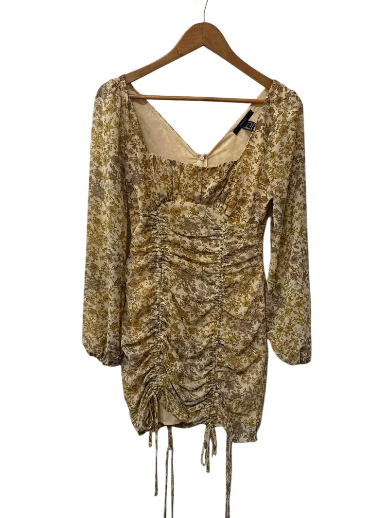 Forever 21 Ruched Floral Dresses