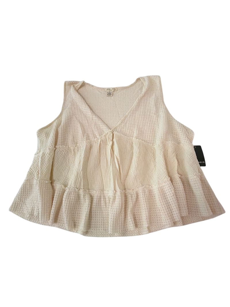 Torrid V-Neck Peplum Tanks