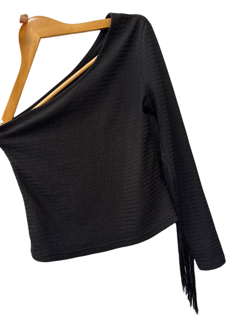 Shein One Shoulder Long Sleeves