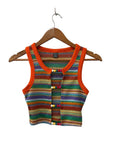 Shein Striped Beaded Tanks